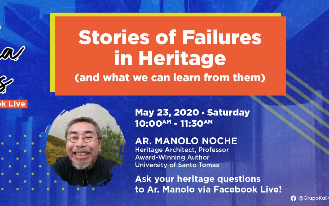 Pamana Talks: Stories of Failures in Heritage