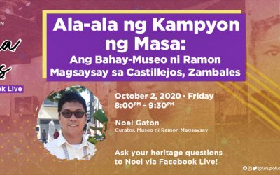 PAMANA TALKS: Alaala ng Kampyon ng Masa: Ang Bahay-Museo ni Ramon Magsaysay sa Castillejos, Zambales